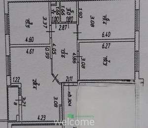 4-к квартира, вторичка, 101м2, 9/16 этаж