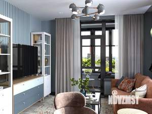 1-к квартира, вторичка, 41м2, 19/24 этаж