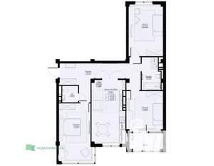 3-к квартира, вторичка, 98м2, 4/9 этаж