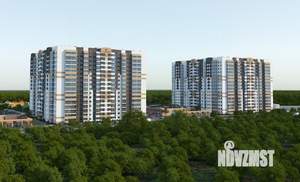 1-к квартира, строящийся дом, 30м2, 4/16 этаж