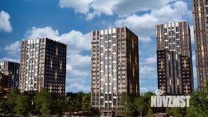 1-к квартира, вторичка, 45м2, 17/25 этаж