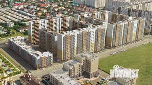 1-к квартира, строящийся дом, 45м2, 14/15 этаж
