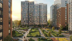 2-к квартира, строящийся дом, 58м2, 15/21 этаж