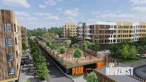 1-к квартира, строящийся дом, 52м2, 4/6 этаж