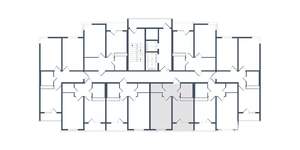 1-к квартира, вторичка, 41м2, 11/20 этаж