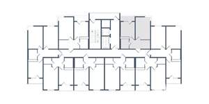 1-к квартира, вторичка, 41м2, 3/20 этаж