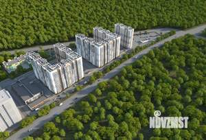 1-к квартира, строящийся дом, 33м2, 7/16 этаж