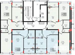 2-к квартира, вторичка, 62м2, 6/10 этаж