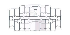 1-к квартира, вторичка, 41м2, 2/20 этаж
