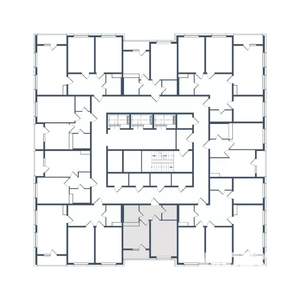 1-к квартира, вторичка, 39м2, 6/20 этаж