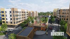 1-к квартира, строящийся дом, 49м2, 4/4 этаж
