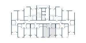 1-к квартира, вторичка, 41м2, 6/20 этаж
