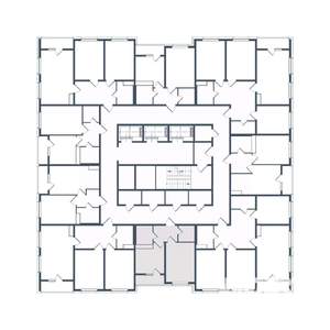 1-к квартира, вторичка, 39м2, 18/20 этаж