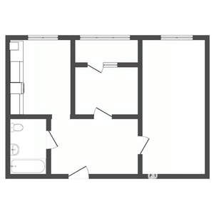 2-к квартира, вторичка, 60м2, 4/10 этаж