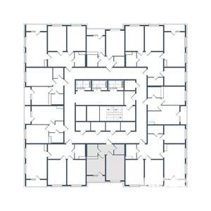 1-к квартира, вторичка, 39м2, 19/20 этаж