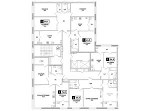 3-к квартира, вторичка, 88м2, 12/16 этаж