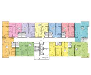 1-к квартира, вторичка, 41м2, 19/19 этаж