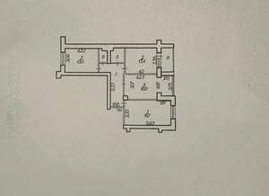 3-к квартира, вторичка, 81м2, 1/9 этаж