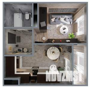 1-к квартира, вторичка, 41м2, 4/20 этаж