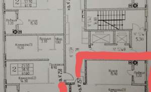 3-к квартира, вторичка, 92м2, 5/18 этаж