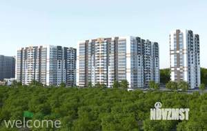 1-к квартира, вторичка, 34м2, 12/17 этаж