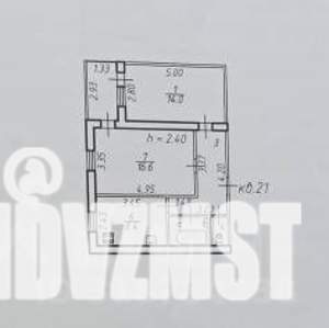 2-к квартира, вторичка, 51м2, 5/12 этаж