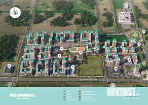 1-к квартира, вторичка, 69м2, 2/24 этаж