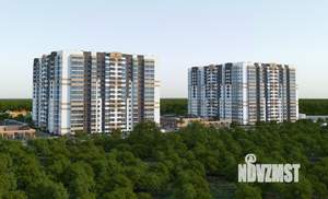 1-к квартира, строящийся дом, 40м2, 10/16 этаж