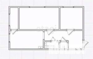 2-к квартира, вторичка, 72м2, 3/4 этаж