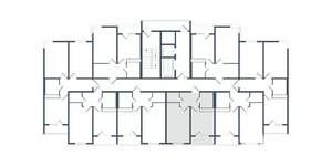 1-к квартира, вторичка, 41м2, 3/20 этаж