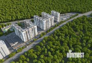 1-к квартира, строящийся дом, 35м2, 2/16 этаж