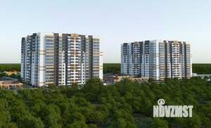 2-к квартира, строящийся дом, 60м2, 16/16 этаж