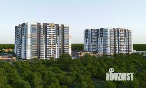 1-к квартира, строящийся дом, 33м2, 5/16 этаж