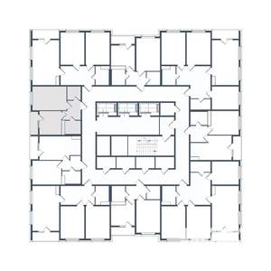 1-к квартира, вторичка, 40м2, 12/20 этаж