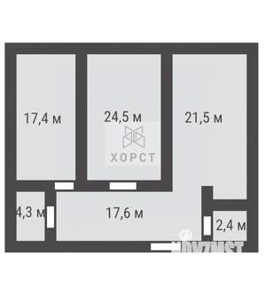 2-к квартира, вторичка, 88м2, 7/16 этаж