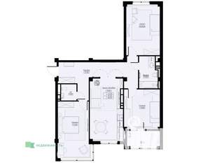 3-к квартира, вторичка, 98м2, 6/9 этаж