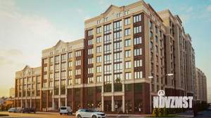3-к квартира, строящийся дом, 82м2, 2/10 этаж