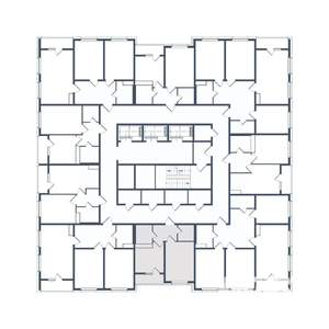 1-к квартира, вторичка, 39м2, 16/20 этаж