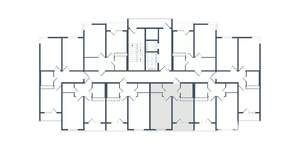 1-к квартира, вторичка, 41м2, 9/20 этаж