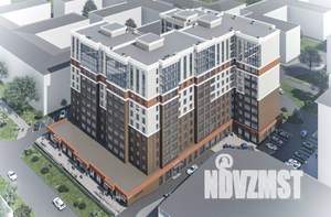 2-к квартира, строящийся дом, 75м2, 9/12 этаж