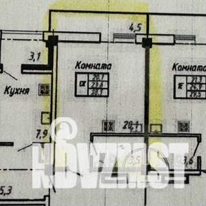 1-к квартира, вторичка, 24м2, 2/16 этаж
