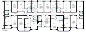 2-к квартира, вторичка, 74м2, 5/8 этаж