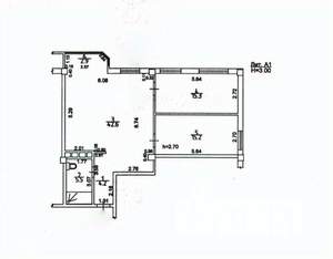 2-к квартира, вторичка, 83м2, 12/16 этаж