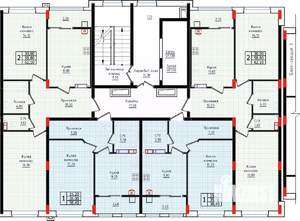 2-к квартира, вторичка, 62м2, 4/10 этаж