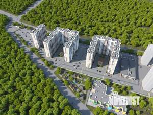 2-к квартира, строящийся дом, 59м2, 14/16 этаж