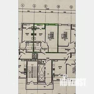 1-к квартира, вторичка, 45м2, 3/17 этаж