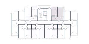 1-к квартира, вторичка, 41м2, 11/20 этаж
