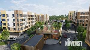 2-к квартира, строящийся дом, 62м2, 4/6 этаж