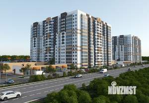 2-к квартира, строящийся дом, 60м2, 1/16 этаж