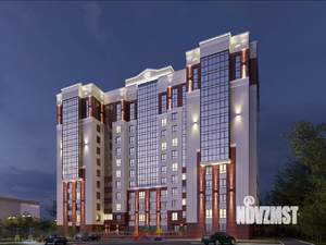 2-к квартира, строящийся дом, 80м2, 10/16 этаж